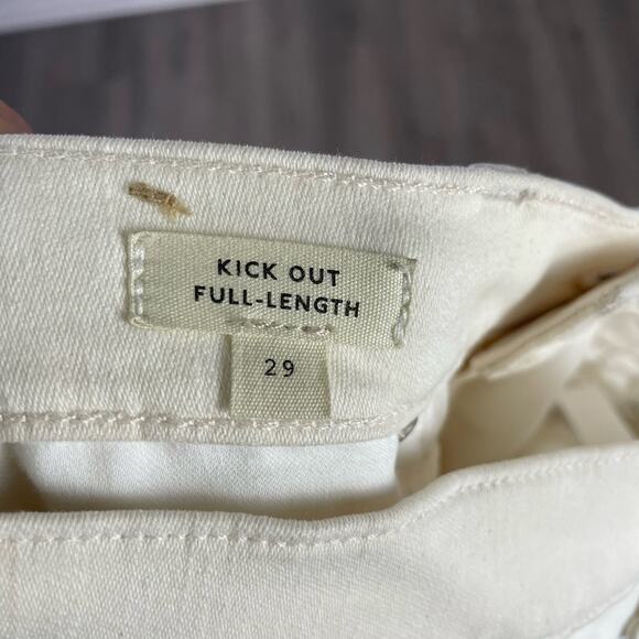 Madewell Kick Out Full Length Vintage Canvas Trendy Jeans US Women's 29 New - Picture 6 of 7